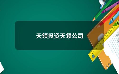 天领投资天领公司